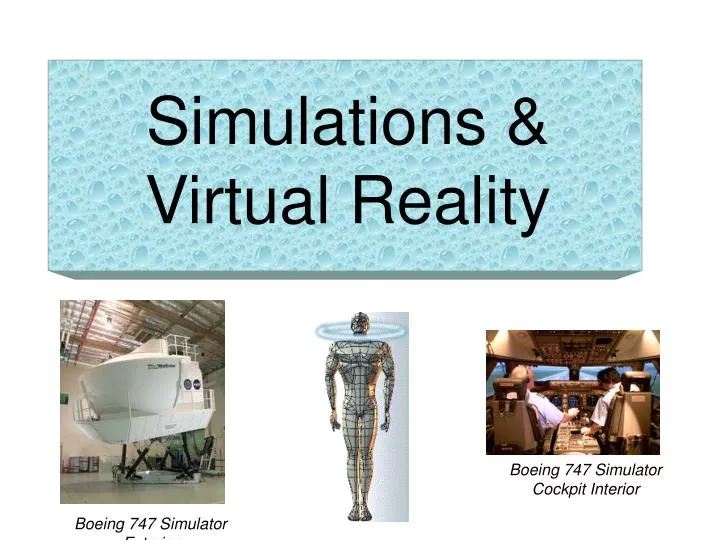 simulations virtual reality