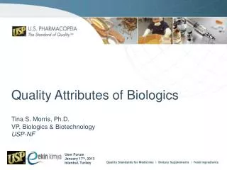 Quality Attributes of Biologics