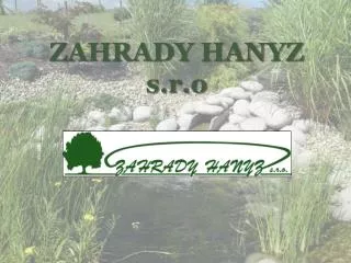 zahrady hanyz s r o