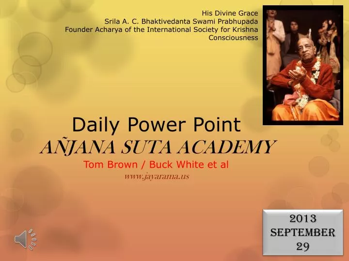 daily power point a jana suta academy