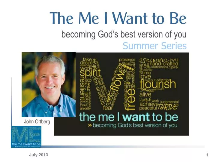 the me i want to be becoming god s best version of you summer series