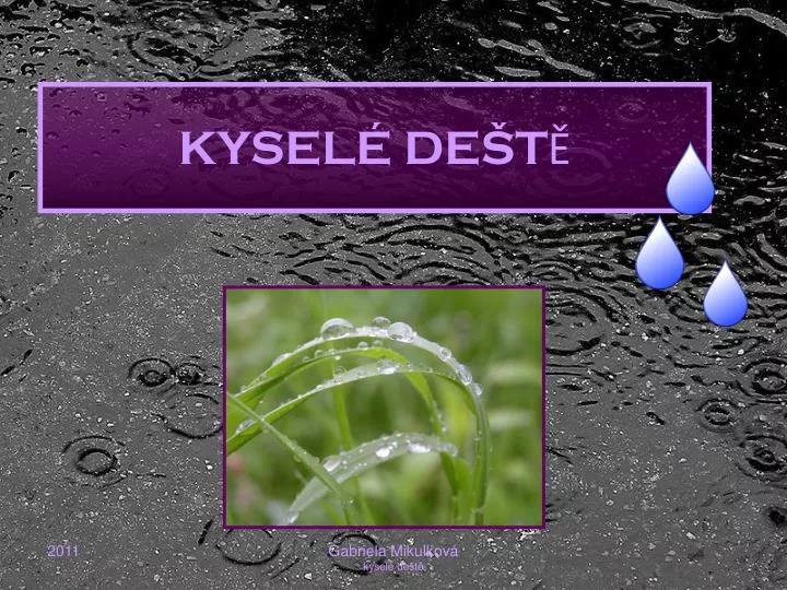 kysel de t