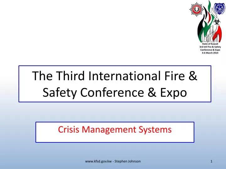 the third international fire safety conference expo