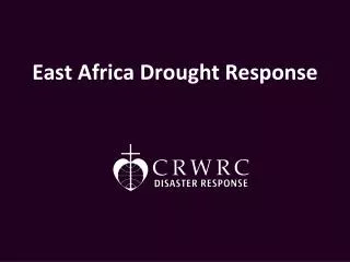 East Africa Drought Response