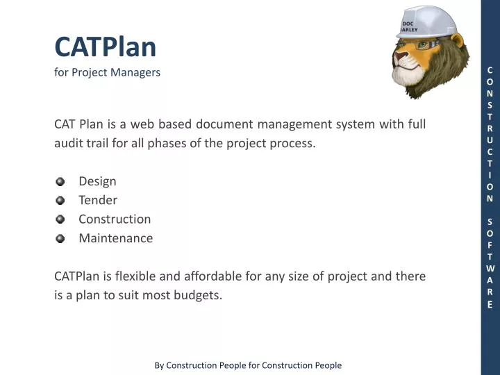 catplan for project managers