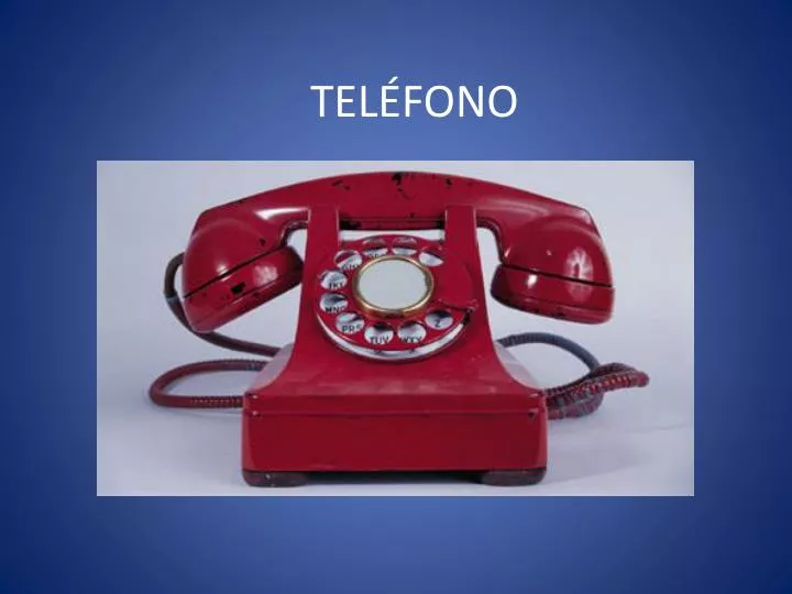 tel fono