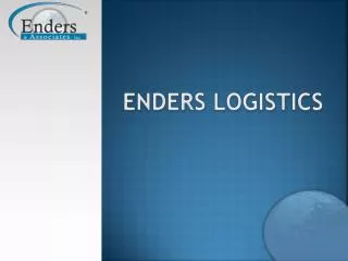 ENDERS LOGISTICS