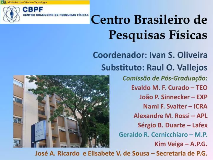 centro brasileiro de pesquisas f sicas