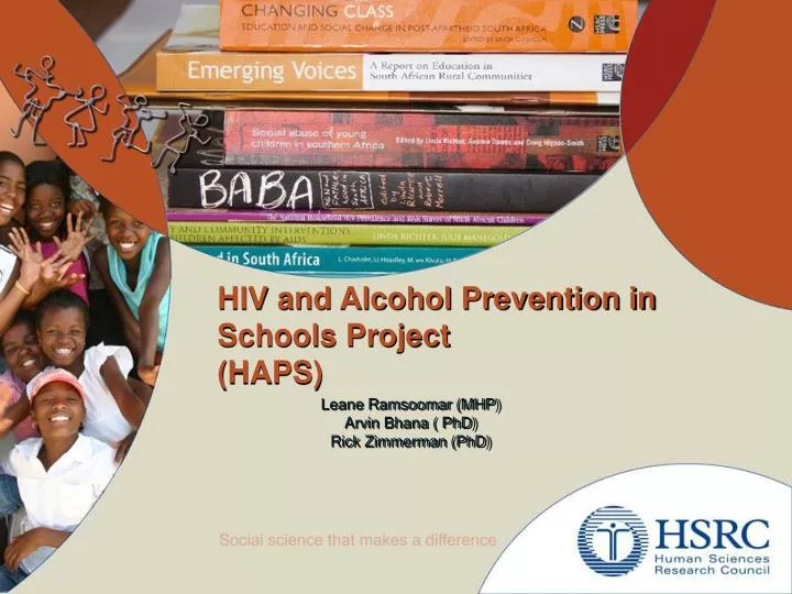 hiv and alcohol prevention in schools project haps