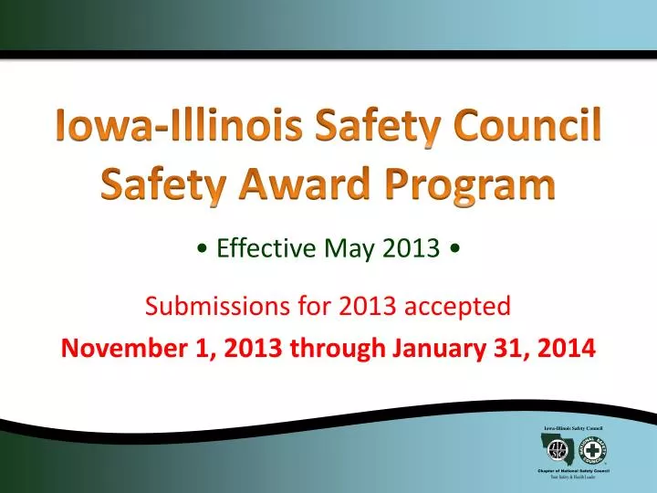 iowa illinois safety council safety award program
