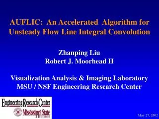 AUFLIC: An Accelerated Algorithm for Unsteady Flow Line Integral Convolution