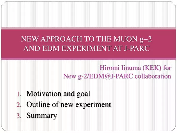 new approach to the muon g 2 and edm experiment at j parc