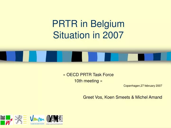 prtr in belgium situation in 2007