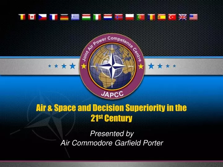 air space and decision superiority in the 21 st century
