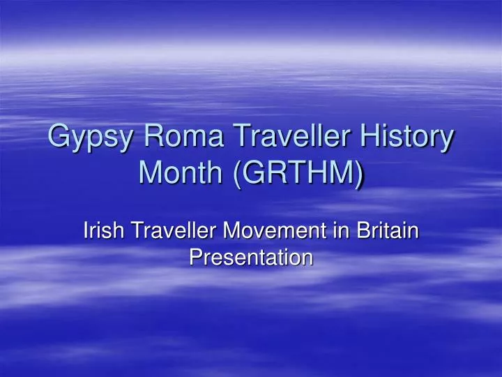 gypsy roma traveller history month grthm