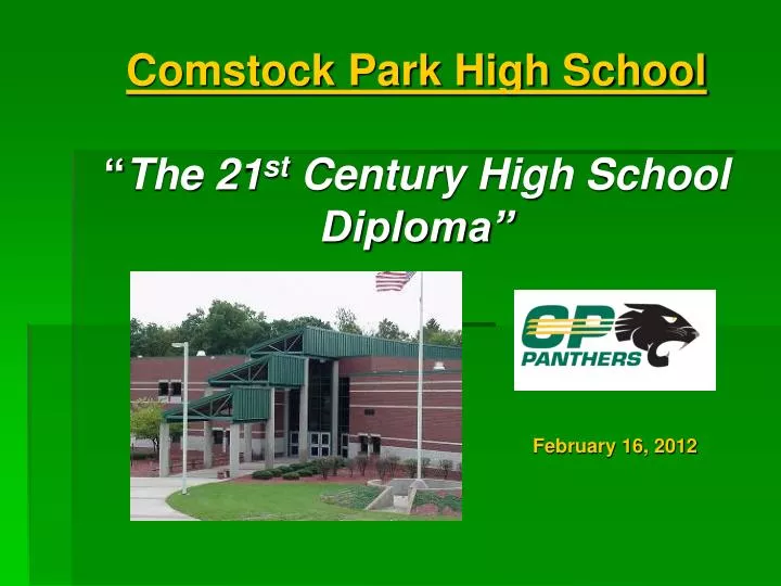 comstock park high school the 21 st century high school diploma