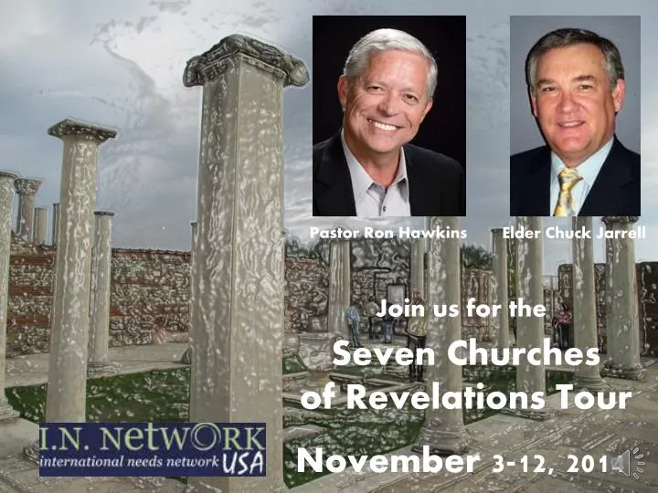 seven churches of revelations tour