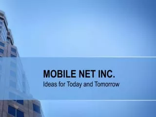 MOBILE NET INC.