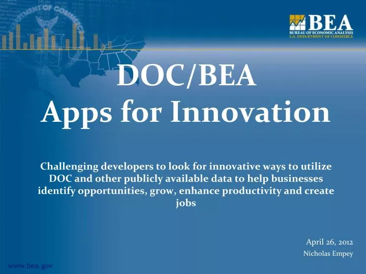 doc bea apps for innovation