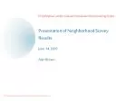 Philadelphia-Camden Cultural Participation Survey: Insights from Neighborhood Engagement - slide 1