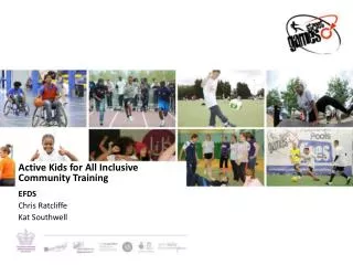Active Kids for All Inclusive Community Training