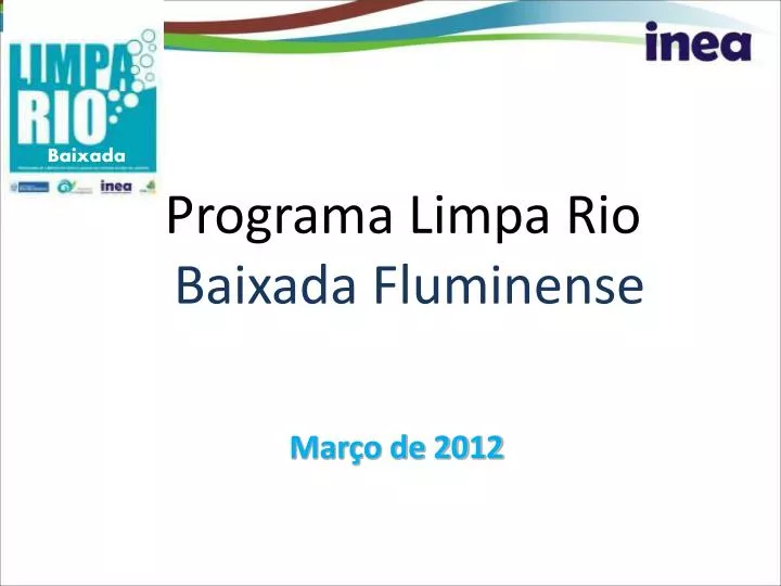 programa limpa rio baixada fluminense