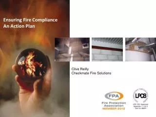 Ensuring Fire Compliance An Action Plan