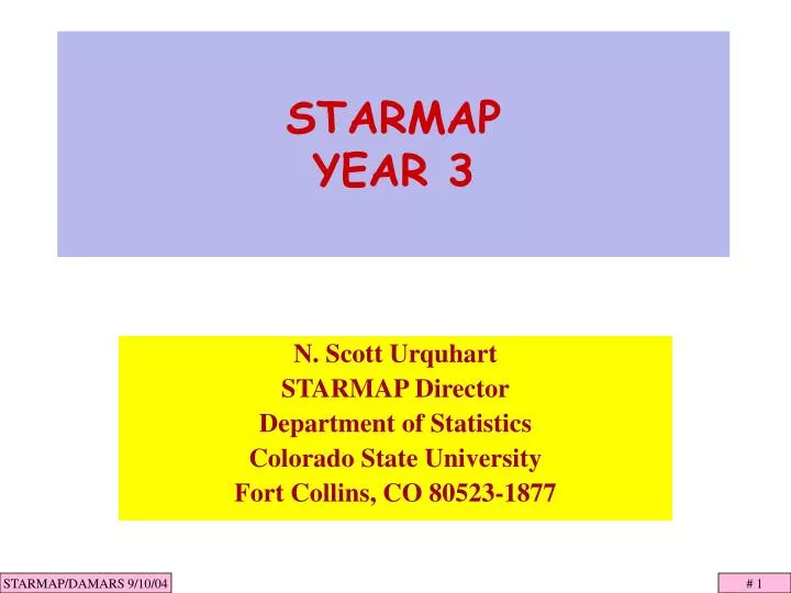 starmap year 3