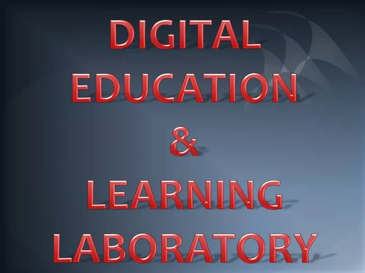 digital education learning laboratory