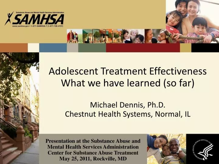 adolescent treatment effectiveness what we have learned so far