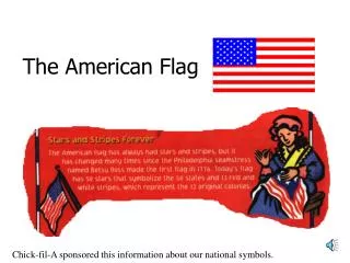 the american flag