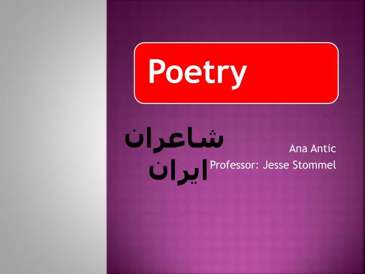 ana antic professor jesse stommel