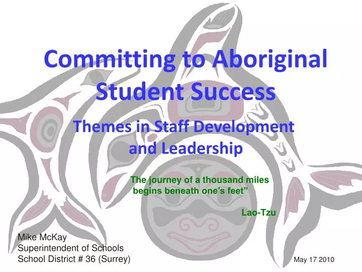 committing to aboriginal student success