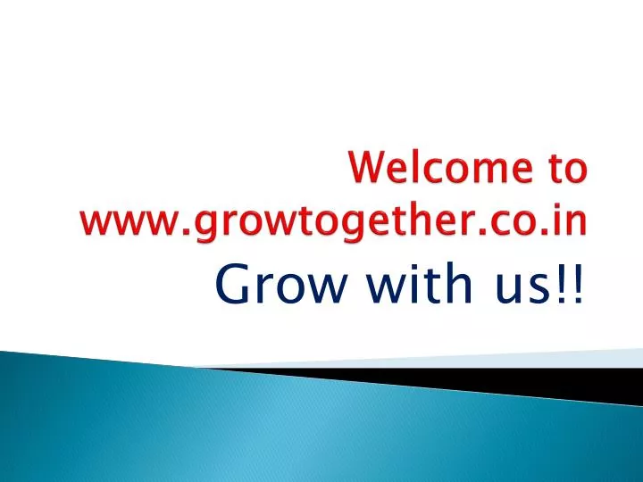 welcome to www growtogether co in