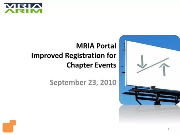 mria portal improved registration for chapter events
