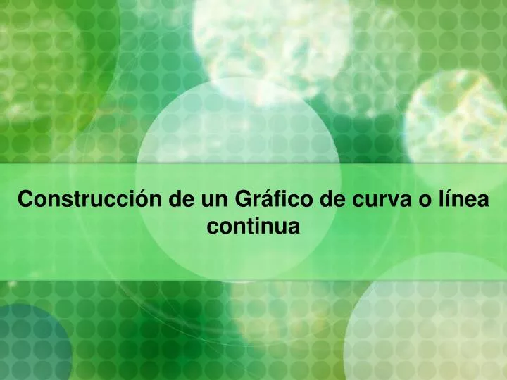 construcci n de un gr fico de curva o l nea continua