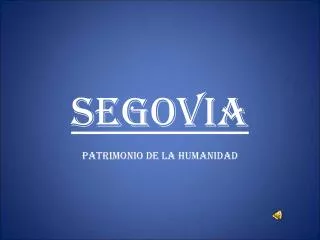 segovia