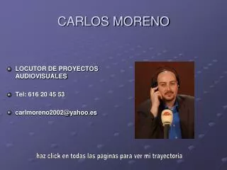 CARLOS MORENO