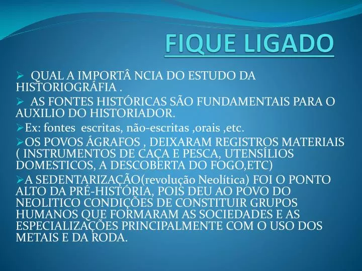 fique ligado