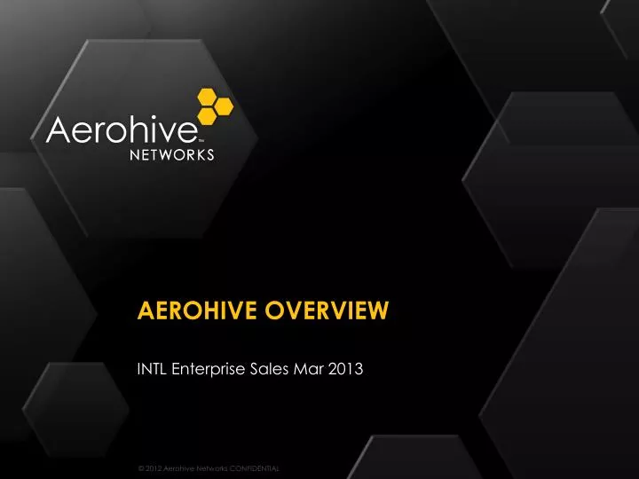 aerohive overview