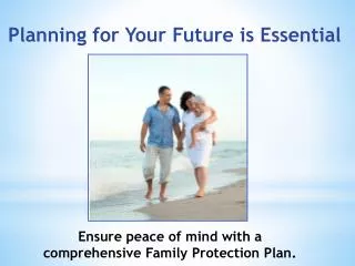 Planning for Your Future is Essential