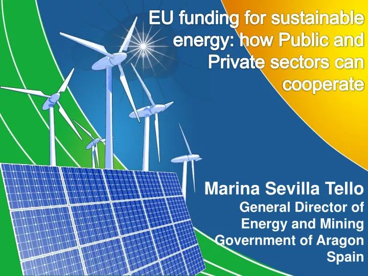 eu funding for sustainable energy how public and private sectors can cooperate