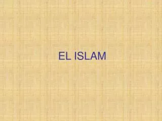 el islam