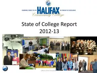 State of College Report 2012-13