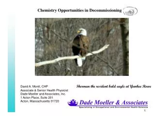 Chemistry Opportunities in Decommissioning