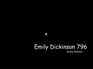 Emily Dickinson 796