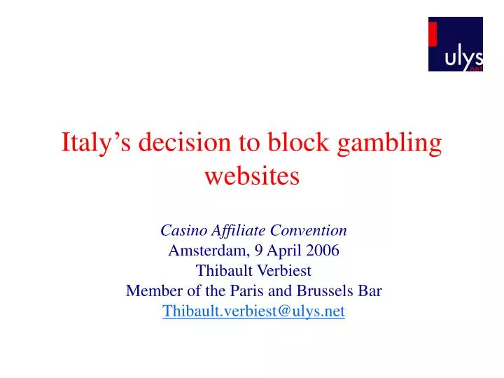 italy s decision to block gambling websites