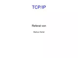 referat von markus hertel