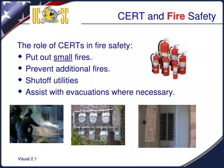 cert and fire safety