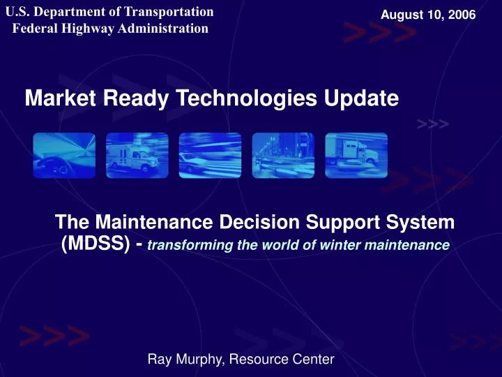the maintenance decision support system mdss transforming the world of winter maintenance